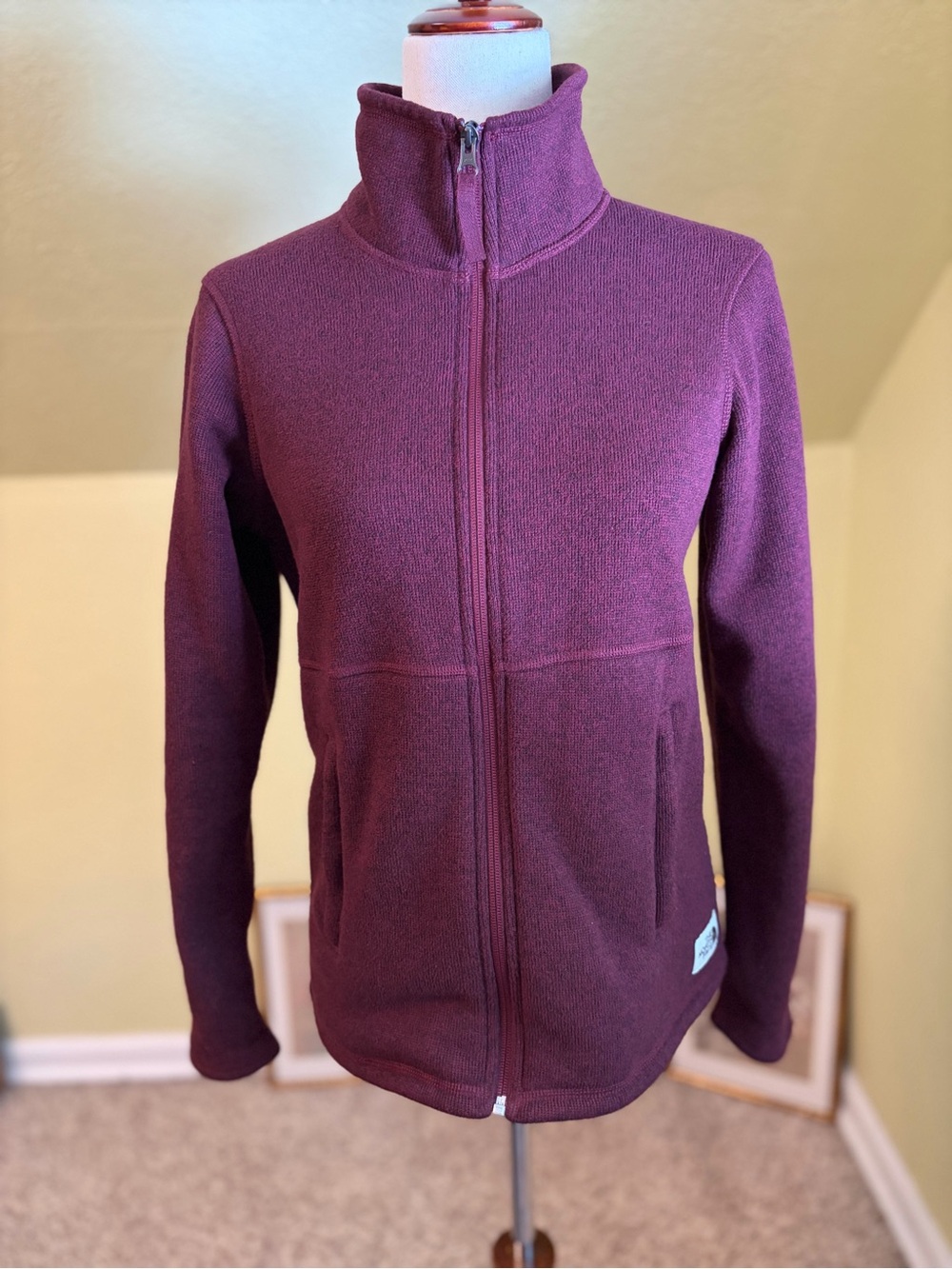 The North Face Women's Crescent Full-Zip Sweater Fleece Jacket Gorpcore